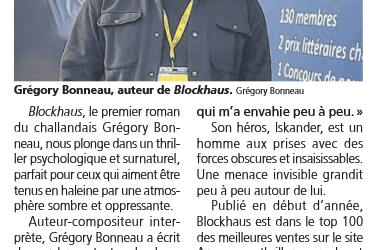 Blockhaus, un premier roman entre thriller psychologique et surnaturel