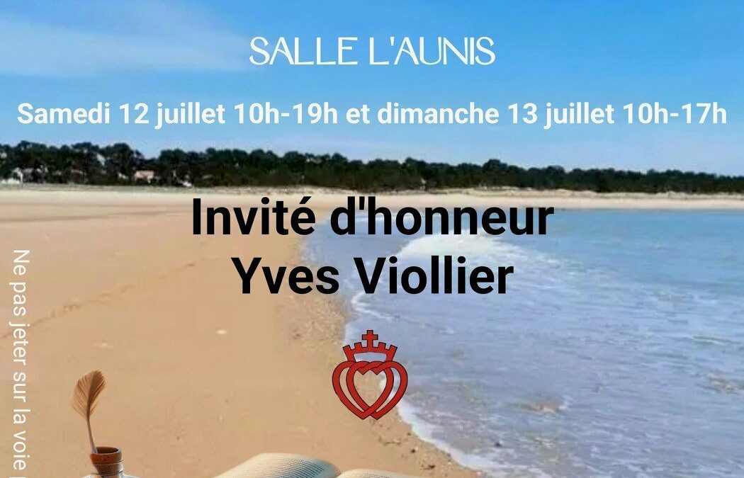 📚 Je serai au Salon du Livre de La Tranche-sur-Mer le 13 juillet pour vous présenter Blockhaus