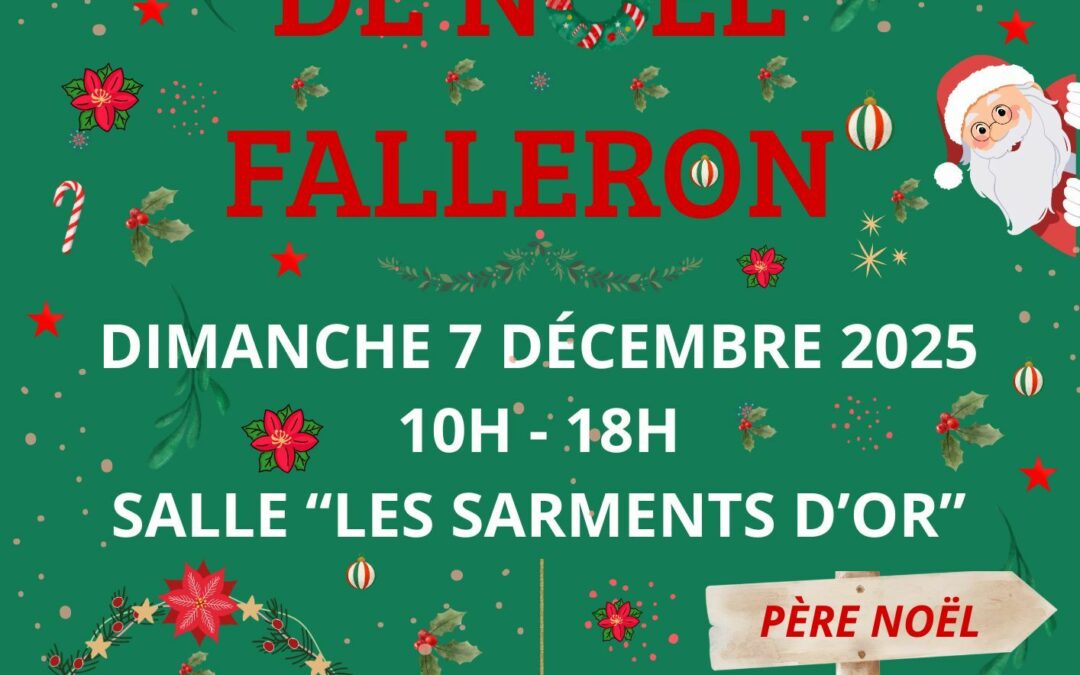 Présent au Marché de Noël de Falleron avec Blockhaus – J-18 avant Noël
