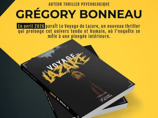 Un nouveau thriller arrive : Le Voyage de Lazare, premier roman du label Le Chant des Ombres