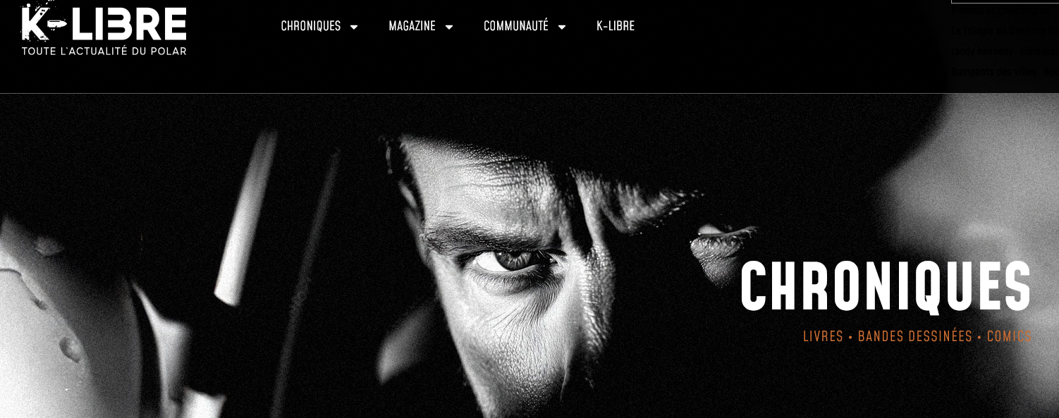 Le Voyage de Lazare chroniqué par K-Libre, référence du polar et du roman noir