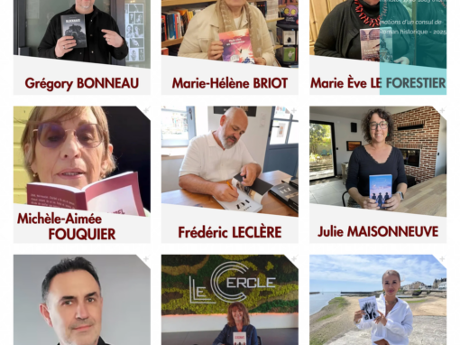 Grégory Bonneau à la rencontre des écrivains locaux de Saint-Hilaire-de-Riez Grégory Bonneau à la rencontre des écrivains locaux de Saint-Hilaire-de-Riez