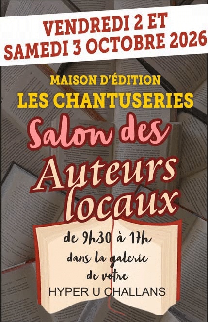 Grégory Bonneau en dédicace à Challans les 2 et 3 octobre