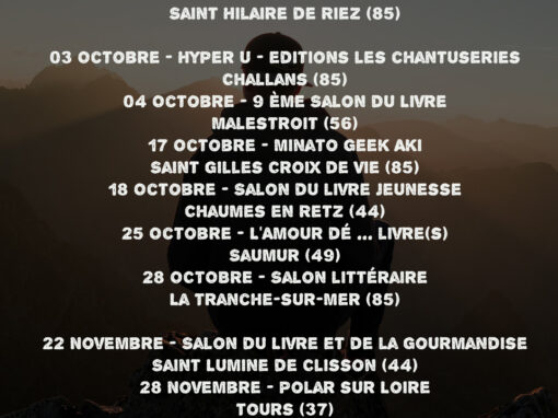 Agenda des dédicaces et salons du livre : toutes les dates à venir Agenda des dédicaces et salons du livre : toutes les dates à venir