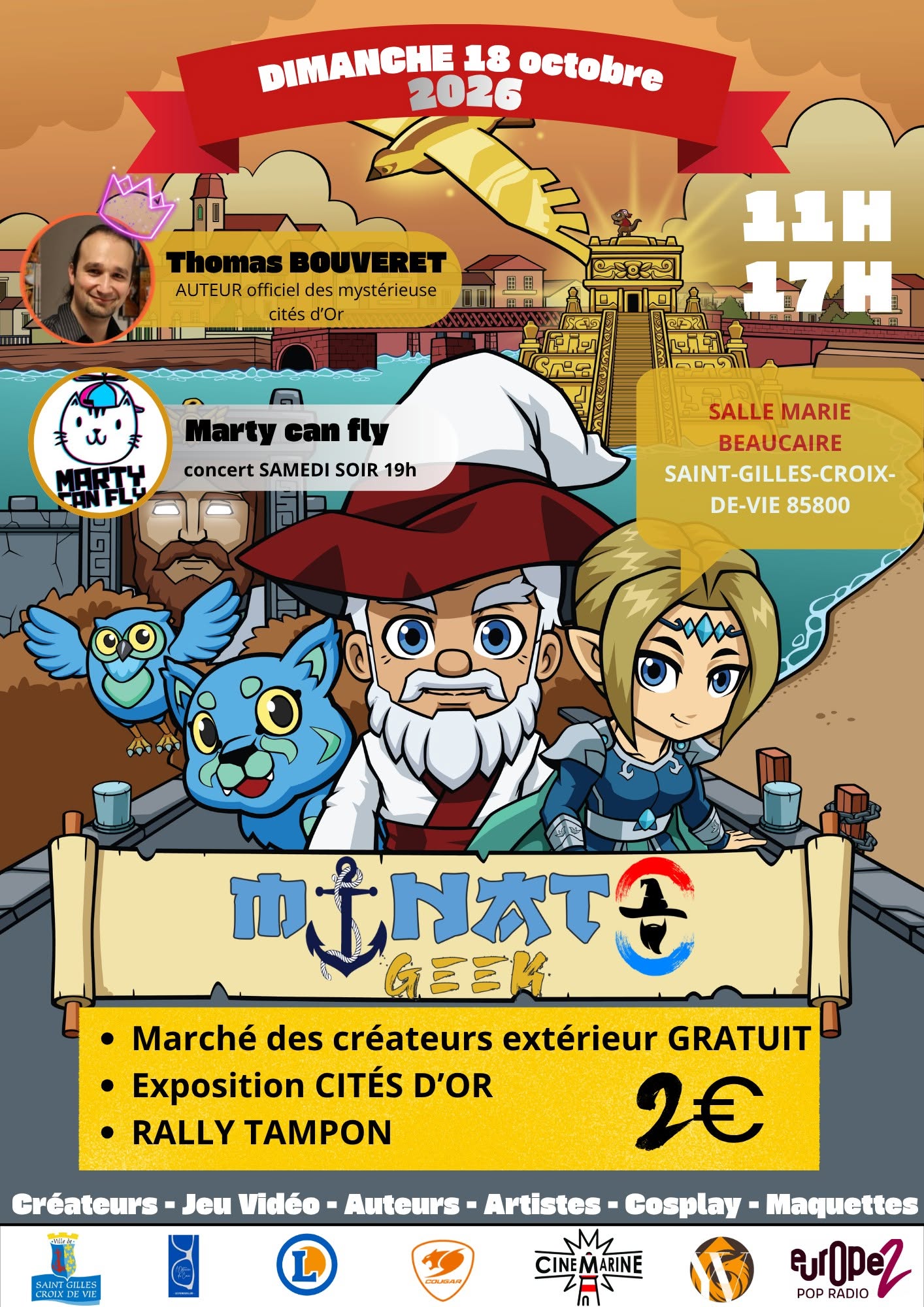 Grégory Bonneau en dédicace les 17 et 18 octobre 2026